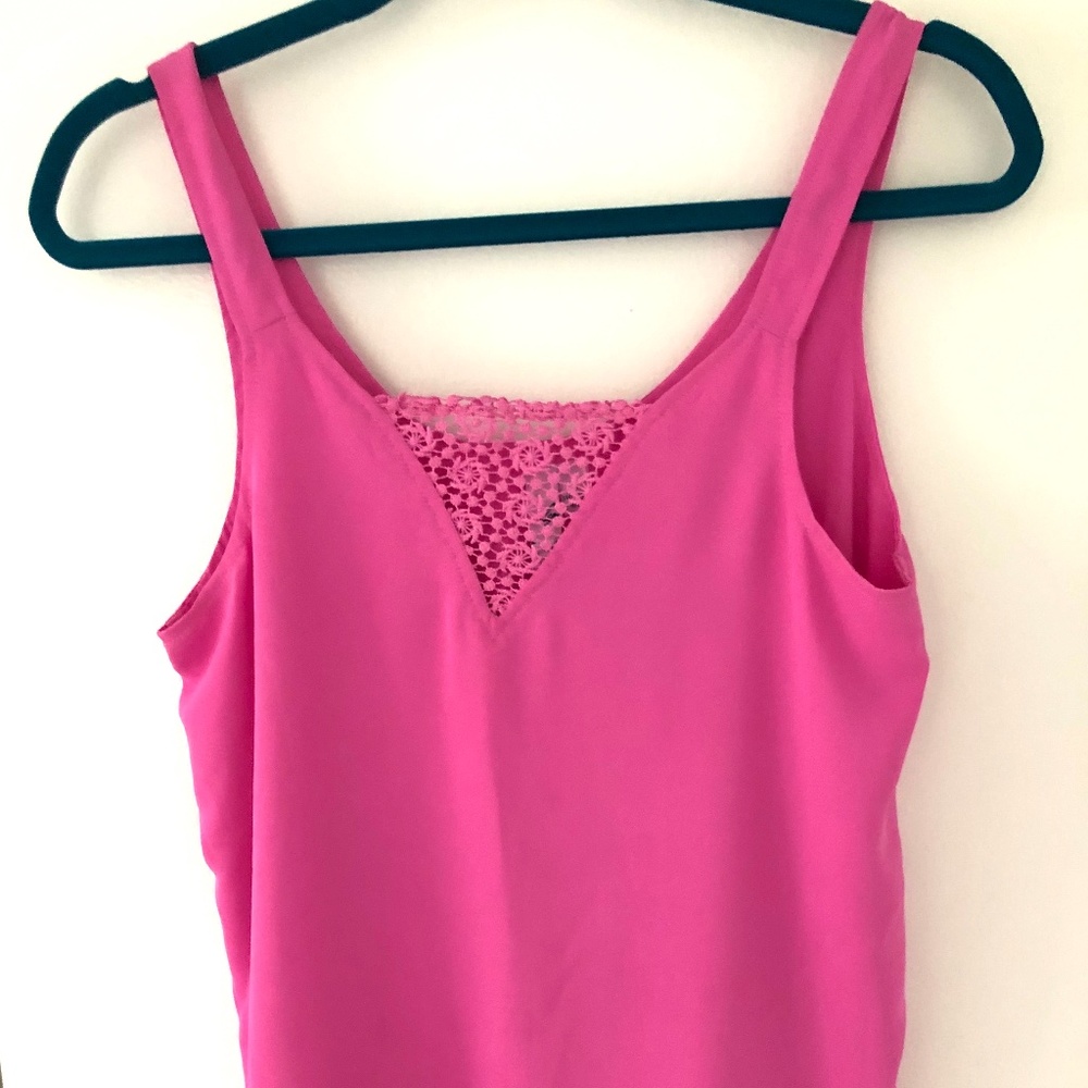 Francesca's Alya Layered Lace Tank
